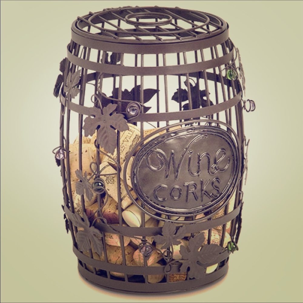 Wine Barrel Cork Cage